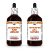 Feverfew And Ginger Liquid Extract, Feverfew herb, Ginger root Tincture Herbal Supplement 2x4 Oz