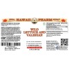 Wild Lettuce And Valerian Liquid Extract, Wild Lettuce herb, Valerian root Tincture Herbal Supplement