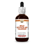 Wild Lettuce And Valerian Liquid Extract, Wild Lettuce herb, Valerian root Tincture Herbal Supplement