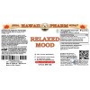 Relaxed Mood Liquid Extract, Lemon Balm, St. John's Wort, Hawthorn, Oat, Skullcap Herbal Supplement