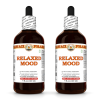 Relaxed Mood Liquid Extract, Lemon Balm, St. John's Wort, Hawthorn, Oat, Skullcap Herbal Supplement 2x4 Oz