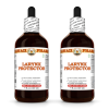 Larynx Protector Liquid Extract, Eucalyptus Dried Leaf, Slippery Elm Dried Bark, Peppermint Dried Leaf Tincture 2x4 Oz