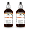 Triphala Blend Alcohol-FREE Herbal Liquid Extract, Amlaki, Haritaki and Bibhitaki Glycerite 2x4 Oz