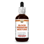 Blood Pressure Mixture Liquid Extract, Hawthorn berry, Motherwort herb, Marshmallow leaf, Flax seed Tincture Herbal Supplement