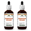 Digestion Guard Alcohol-FREE Herbal Liquid Extract, Cinnamon bark, Fennel seed, Rosemary leaf, Peppermint leaf, Dill seed, Psyllium husk, Turmeric rhizome Glycerite 2x2 Oz