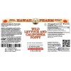 Wild Lettuce & California Poppy Tincture, ORGANIC Wild Lettuce herb and California Poppy above-ground parts Liquid Extract