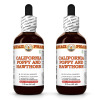 California Poppy and Hawthorn, California Poppy Aerial Parts, Hawthorn Leaf and Flower Tincture 2x2 Oz