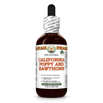 California Poppy and Hawthorn · Kräutermischung, alkoholfreier Extrakt