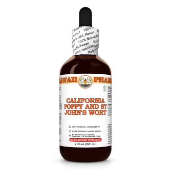 California Poppy and St John's Wort · Kräutermischung, alkoholische Tinktur