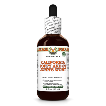 California Poppy and St John's Wort · Kräutermischung, alkoholfreier Extrakt