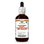 California Poppy, Passionflower And Vervain Alcohol-FREE Herbal Liquid Extract, California Poppy aerial parts, Passion Flower herb, Blue Vervain above-ground parts Glycerite