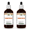 Immunon - Hawaii Pharm Absolutely Natural Premium Quality ALCOHOL-FREE Liquid Extract Herbal Supplement 2x4 Oz