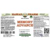 Memory Advance Alcohol-FREE Herbal Liquid Extract, Ginkgo, Sage, Brahmi, Yerba Mate, Schisandra, Turmeric, Rosemary Glycerite