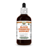 Blood Pressure Support Alcohol-FREE Herbal Liquid Extract, Hawthorn Dried Leaf and Flower, Motherwort Dried Herb, Marshmallow Dried Herb, Flax Seed. 4 Oz