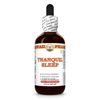Tranquil Sleep Liquid Extract, Rhodiola Dried Root, Valerian Dried Root, Chamomile Dried Flower Tincture