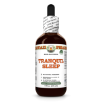 Tranquil Sleep Alcohol-FREE Herbal Liquid Extract, Rhodiola Dried Root, Valerian Dried Root, Chamomile Dried Flower Glycerite