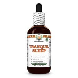 Tranquil Sleep Alcohol-FREE Herbal Liquid Extract, Rhodiola Dried Root, Valerian Dried Root, Chamomile Dried Flower Glycerite