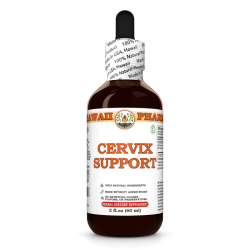 Cervix Support Liquid Extract, Green Tea leaf, Turmeric root Tincture Herbal Supplement
