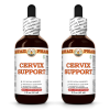 Cervix Support Liquid Extract, Green Tea leaf, Turmeric root Tincture Herbal Supplement 2x2 Oz