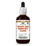 Brain And Memory Care Alcohol-FREE Herbal Liquid Extract, Ginkgo Leaf, Gotu Kola Herb, Rosemary Leaf Glycerite