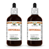Detoxall - Hawaii Pharm Absolutely Natural Premium Quality ALCOHOL-FREE Liquid Extract Herbal Supplement 2x4 Oz