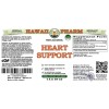 Heart Support Alcohol-FREE Herbal Liquid Extract, Reishi Dried Mushroom, Garlic Dried Bulb Glycerite