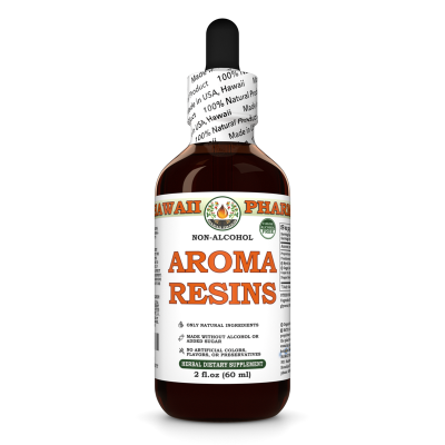 Aroma Resins Alcohol-FREE Herbal Liquid Extract, Opopanax, Copal, Frankincense, Myrrh Gum and Dragons Blood Glycerite