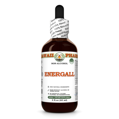 Energall - Hawaii Pharm Absolutely Natural Premium Quality ALCOHOL-FREE Liquid Extract Herbal Supplement