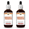 SERENITY - Hawaii Pharm Absolutely Natural Premium Quality Liquid Extract Herbal Supplement 2x2 Oz