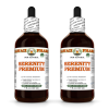 Serenity - Hawaii Pharm Absolutely Natural Premium Quality ALCOHOL-FREE Liquid Extract Herbal Supplement 2x4 Oz