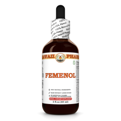 FEMENOL - Hawaii Pharm Absolutely Natural Premium Quality Liquid Extract Herbal Supplement