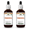 Femenol - Hawaii Pharm Absolutely Natural Premium Quality ALCOHOL-FREE Liquid Extract Herbal Supplement 2x2 Oz
