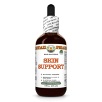 Skin Support Alcohol-FREE Herbal Liquid Extract, Burdock, Milk Thistle, Dandelion, Stinging Nettle Glycerite