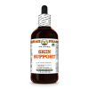 Skin Support Alcohol-FREE Herbal Liquid Extract, Burdock, Milk Thistle, Dandelion, Stinging Nettle Glycerite 4 Oz