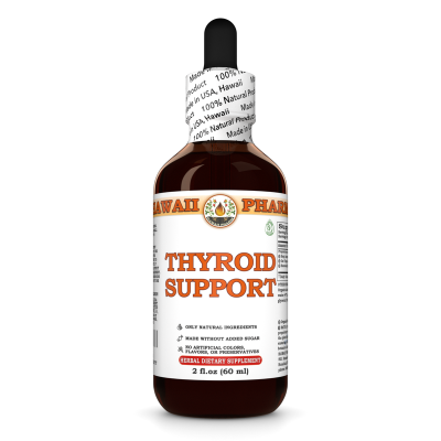 Thyroid Support Liquid Extract, Kelp Dried Whole Plant, Oatstraw Dried Stem and Leaf, Horsetail Dried Herb Tincture