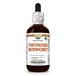 Thyroid Support Alcohol-FREE Herbal Liquid Extract, Kelp Dried Whole Plant, Oatstraw Dried Stem and Leaf, Horsetail Dried Herb Glycerite