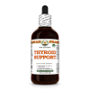 Thyroid Support Alcohol-FREE Herbal Liquid Extract, Kelp Dried Whole Plant, Oatstraw Dried Stem and Leaf, Horsetail Dried Herb Glycerite 4 Oz