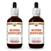 Bones Support Liquid Extract, Garlic Dried Bulb, Eleuthero Dried Root, Barberry Dried Root Bark Tincture Herbal Supplement 2x2 Oz