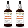 Bones Support Alcohol-FREE Herbal Liquid Extract, Garlic Dried Bulb, Eleuthero Dried Root, Barberry Dried Root Bark Glycerite 2x2 Oz