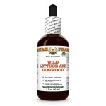 Wild Lettuce And Dogwood Alcohol-FREE Herbal Liquid Extract, Wild Lettuce herb, Dogwood bark Glycerite