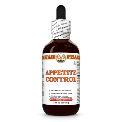 Appetite Control Liquid Extract, Ashwagandha root, Holy Basil herb, Grape seed Tincture Herbal Supplement