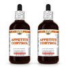 Appetite Control Liquid Extract, Ashwagandha root, Holy Basil herb, Grape seed Tincture Herbal Supplement 2x4 Oz