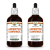 Appetite Control Alcohol-FREE Herbal Liquid Extract, Ashwagandha root, Holy Basil herb, Grape seed Glycerite 2x4 Oz