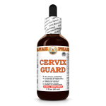 Cervix Guard Liquid Extract, Green Tea leaf, Astragalus root, Holy Basil leaf, Thyme leaf, Ginger root, Turmeric rhizome Tincture Herbal Supplement
