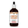 Cervix Guard Liquid Extract, Green Tea leaf, Astragalus root, Holy Basil leaf, Thyme leaf, Ginger root, Turmeric rhizome Tincture Herbal Supplement 4 Oz