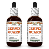 Cervix Guard Alcohol-FREE Herbal Liquid Extract, Green Tea leaf, Astragalus root, Holy Basil leaf, Thyme leaf, Ginger root, Turmeric rhizome Glycerite 2x2 Oz