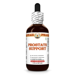 Prostate Support Liquid Extract, Saw Palmetto Dried Berries, Pygeum Dried Bark Tincture Herbal Supplement