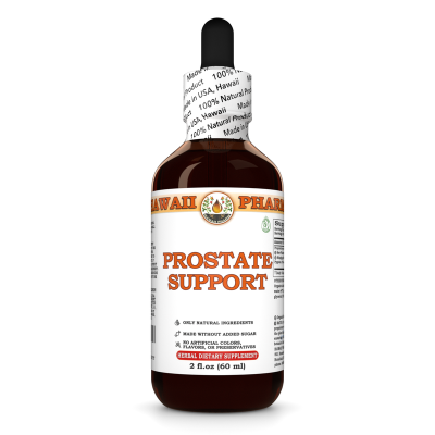 Prostate Support Liquid Extract, Saw Palmetto Dried Berries, Pygeum Dried Bark Tincture Herbal Supplement