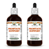 Prostate Support Alcohol-FREE Herbal Liquid Extract, Saw Palmetto Dried Berries, Pygeum Dried Bark Glycerite 2x4 Oz