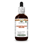 Concentration Helper Alcohol-FREE Herbal Liquid Extract, Lemon Balm, Ginkgo and Valerian Dried Root Glycerite